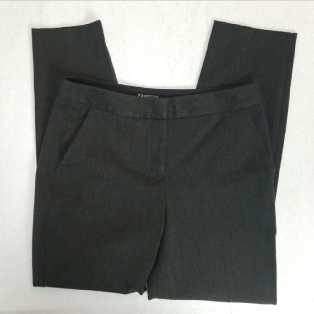 ✨ EXPRESS gray skinny dress pants✨ - Picture 3 of 9